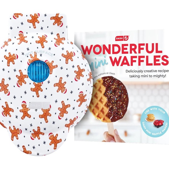 Brand New Dash Wonderful Mini Waffle Maker Gift Set - Picture 1 of 7